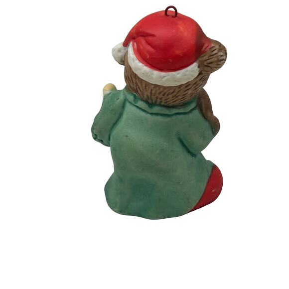 1993 Traditions 7 Eleven Citco "Sweet Dreams Bear" Hanging Porcelain Ornament - Picture 2 of 7